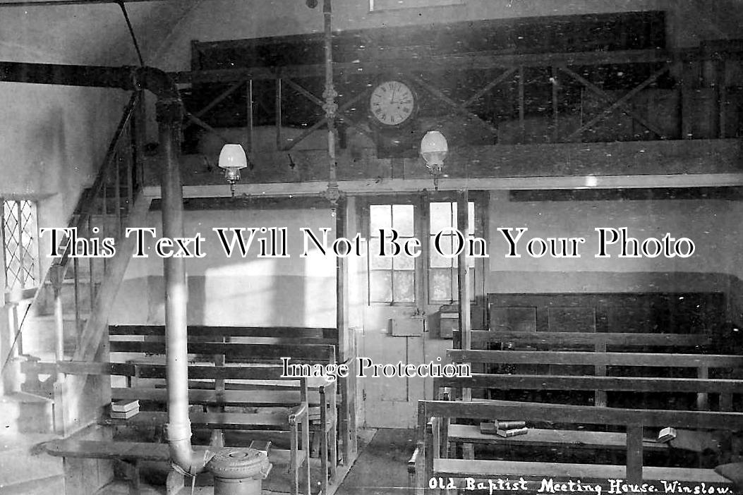 BU 1881 - Old Baptist Meeting House, Winslow, Buckinghamshire