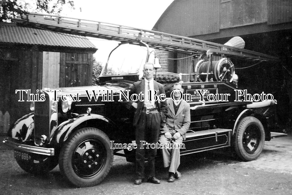 BU 1884 - Stokenchurch Fire Brigade Engine, Buckinghamshire