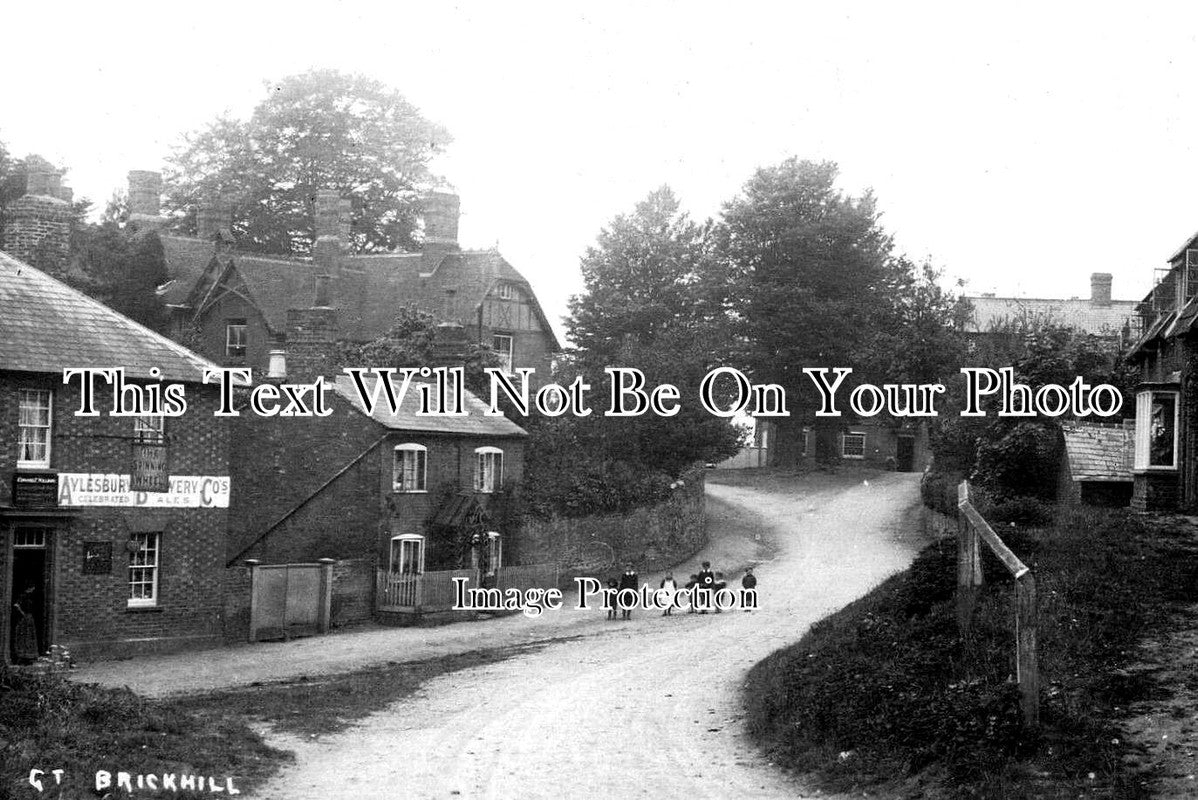 BU 1890 - The Spinning Wheel Pub, Great Brickhill, Buckinghamshire
