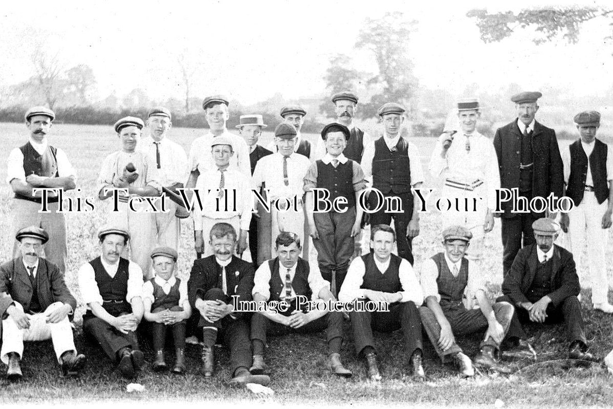 BU 1896 - Loughton Shenley Cricket Team, Milton Keynes, Buckinghamshir ...