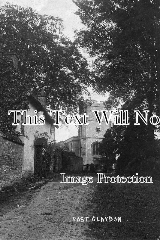 BU 19 - East Claydon, Buckinghamshire Cottage & Church