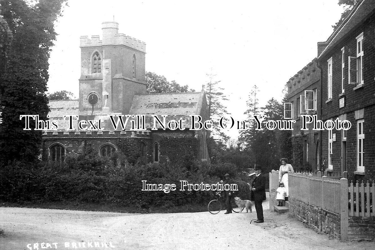 BU 1920 - Great Brickhill Church, Buckinghamshire c1915