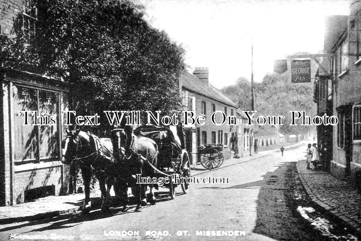 BU 1924 - The George Inn Pub, London Road, Great Missenden, Buckinghamshire