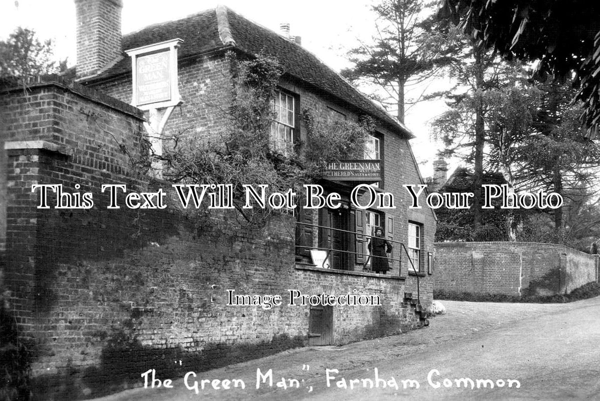 BU 1950 - The Green Man Pub, Farnham Common, Buckinghamshire – JB Archive
