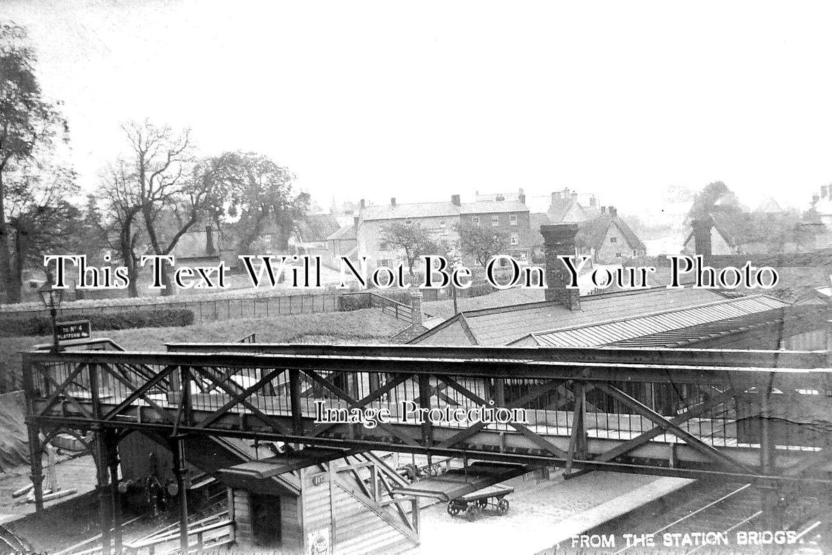 BU 2001 - Castlethorpe Railway Station, Buckinghamshire c1904