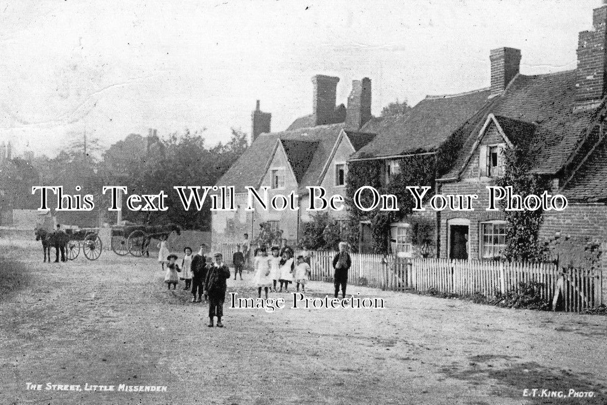 BU 203 - The Street, Little Missenden, Buckinghamshire c1904