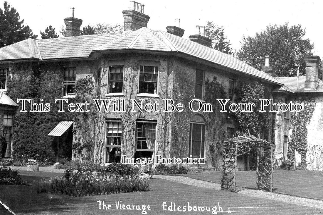 BU 2131 - The Vicarage, Edlesborough, Buckinghamshire c1916 – JB Archive