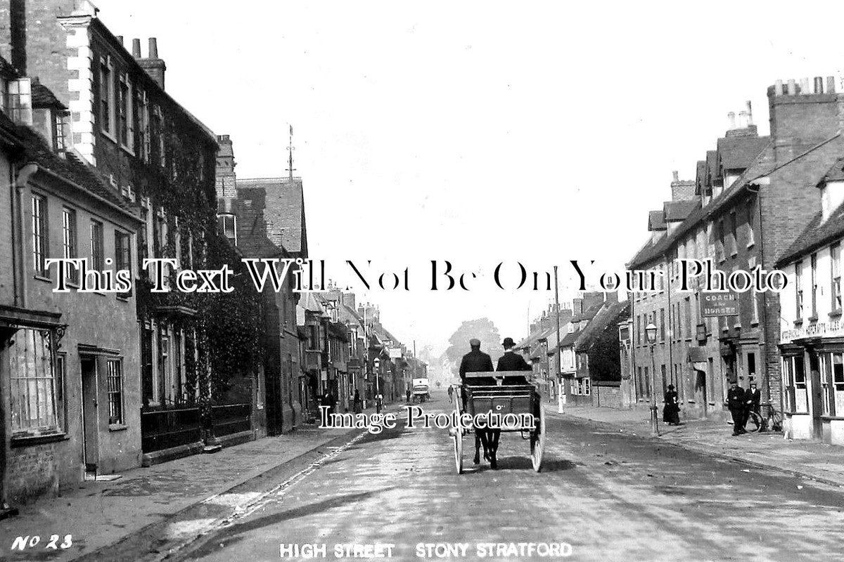 BU 2152 - High Street, Stony Stratford, Buckinghamshire