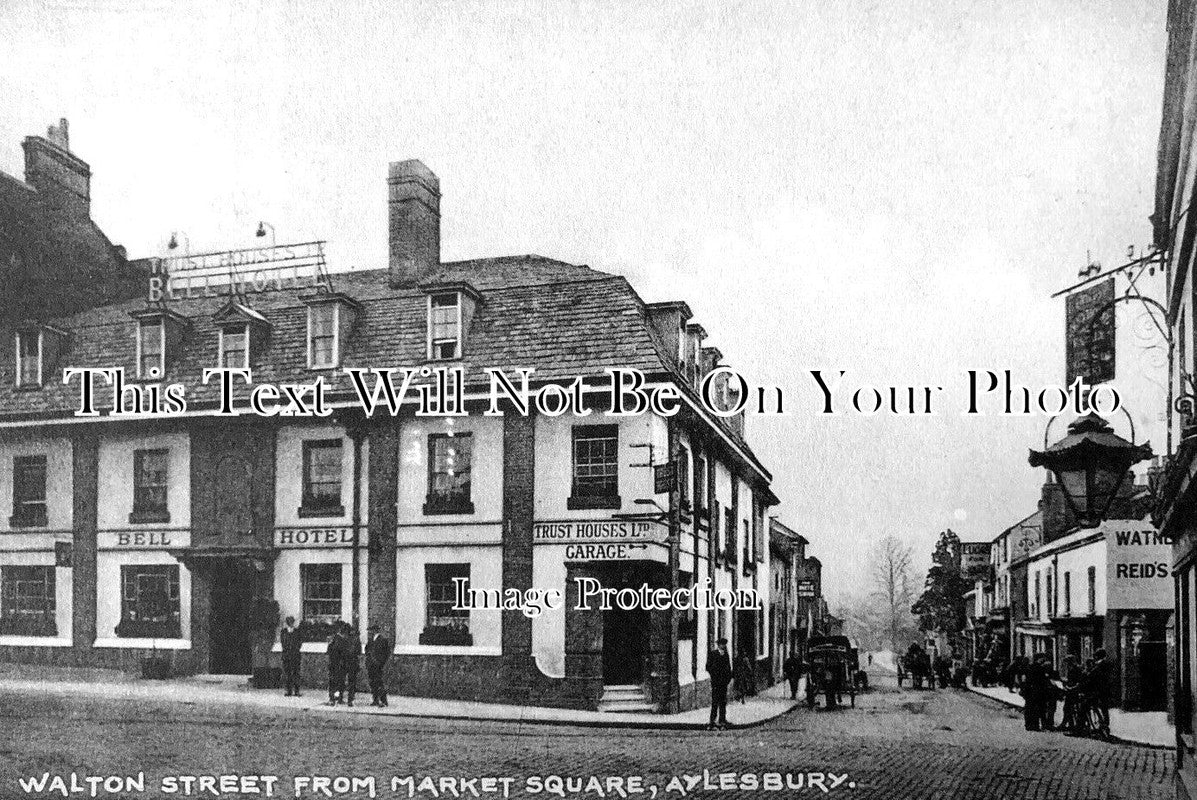 BU 2156 - Walton Street From Market Square, Aylesbury, Buckinghamshire