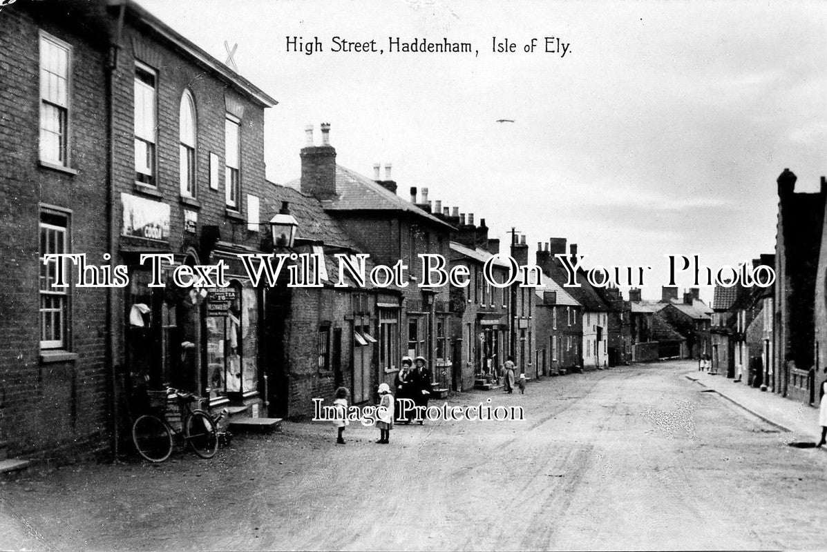 BU 216 - High Street, Haddenham, Isle Of Ely, Cambridgeshire c1914