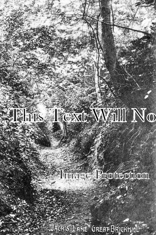 BU 2244 - Jacks Lane, Great Brickhill, Buckinghamshire c1918