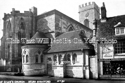 BU 2255 - St Giles Church, Stony Stratford, Buckinghamshire