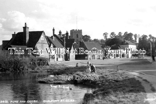 BU 2367 - Pond & Green, Chalfont St Giles, Buckinghamshire