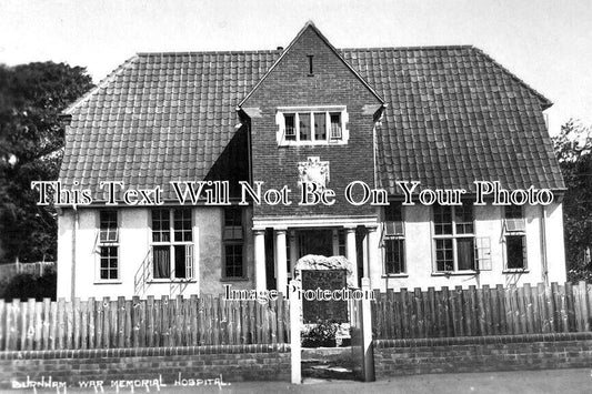 BU 2371 - Burnham War Memorial Hospital, Buckinghamshire