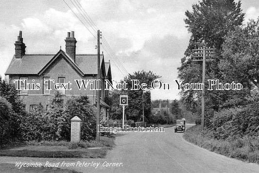 BU 2385 - Wycombe Road From Peterley Corner, Buckinghamshire c1943