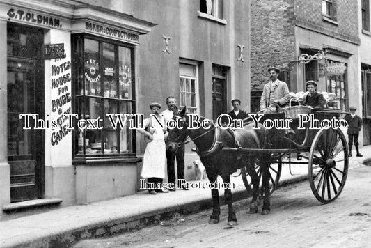 BU 2393 - CT Oldham Bakers Shop, Newport Pagnell, Buckinghamshire