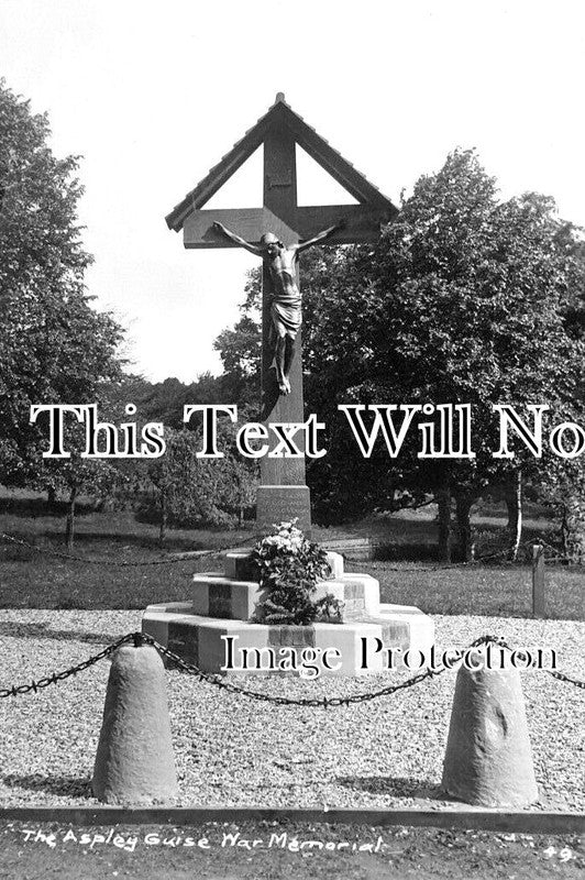 BU 2401 - The Aspley Guise War Memorial, Buckinghamshire WW1