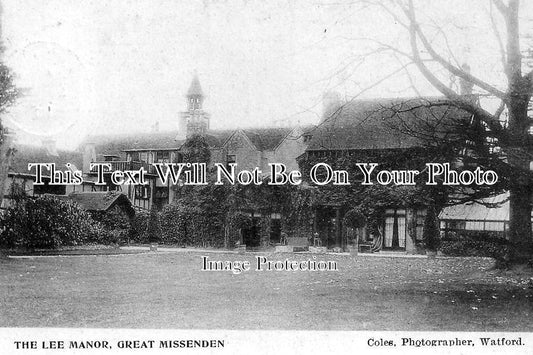 BU 241 - The Lee Manor, Great Missenden, Buckinghamshire c1910