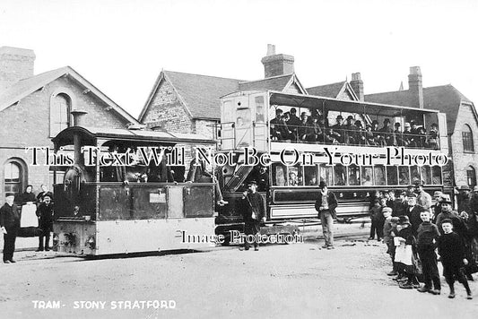BU 2426 - Steam Tram Car, Stony Stratford, Buckinghamshire