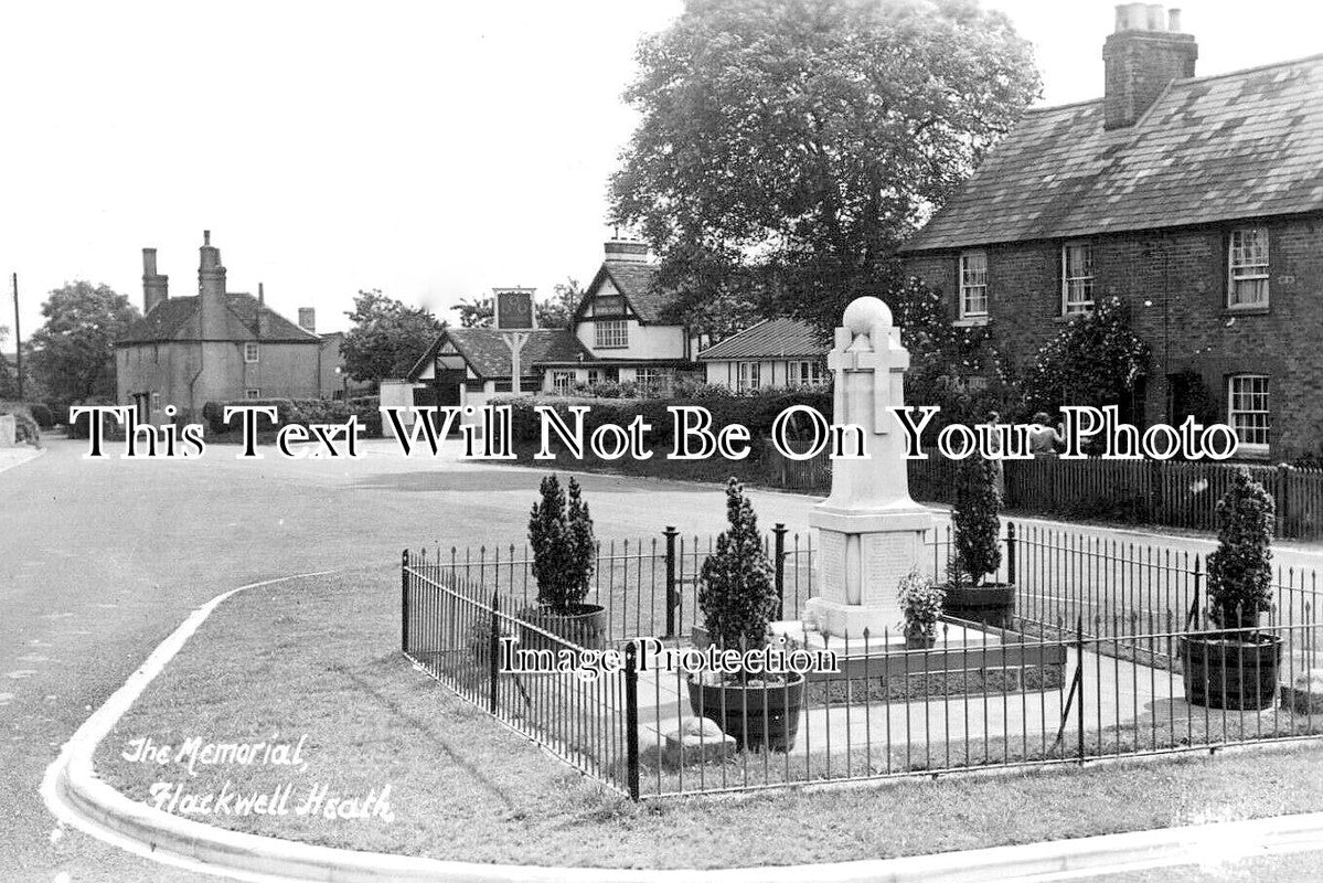 BU 2450 - The War Memorial, Flackwell Heath, Buckinghamshire WW1