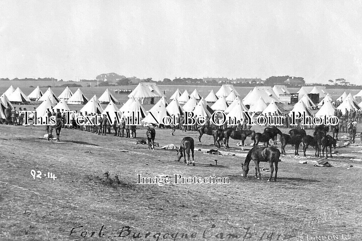 BU 2459 - Datchet Military Camp, Buckinghamshire 1914 WW1