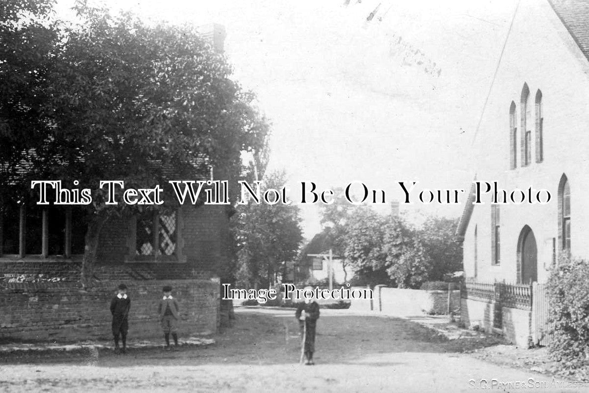 BU 271 - Hardwick School  & Chapel, Lower Road, Buckinghamshire c1912