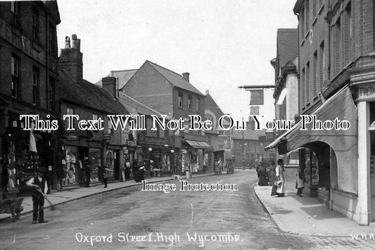 BU 274 - Oxford Street, High Wycombe, Buckinghamshire c1921