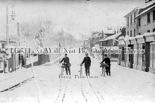 BU 33 - High Street Snow, Aylesbury, Buckinghamshire c1908