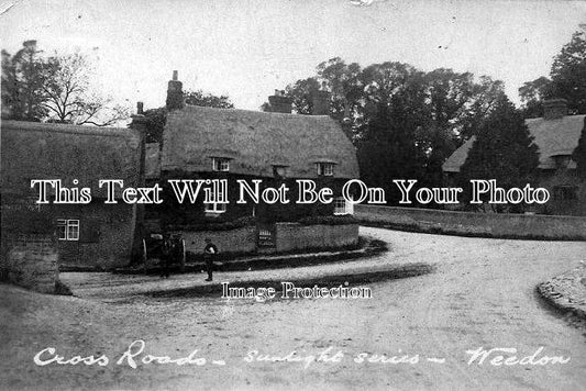 BU 349 - Cross Roads, Weedon, Buckinghamshire c1924