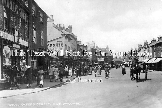 BU 354 - Oxford Street, High Wycombe, Buckinghamshire c1908