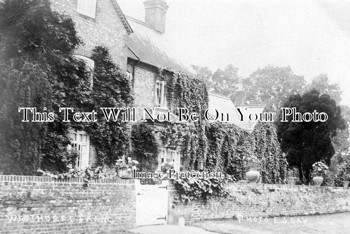 BU 362 - Westhorpe Farm, Near Marlow, Buckinghamshire c1907