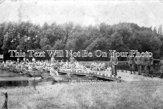 BU 364 - Soldiers At Marlow, Buckinghamshire c1908