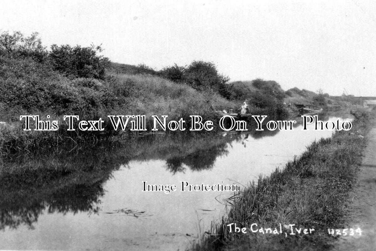 BU 4 - The Canal, Iver, Buckinghamshire c1929 – JB Archive