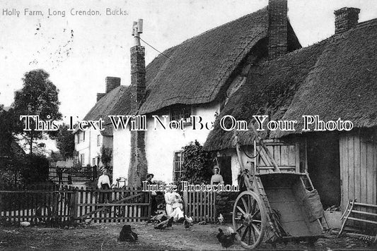 BU 41 - Holly Farm, Long Crendon, Buckinghamshire c1906