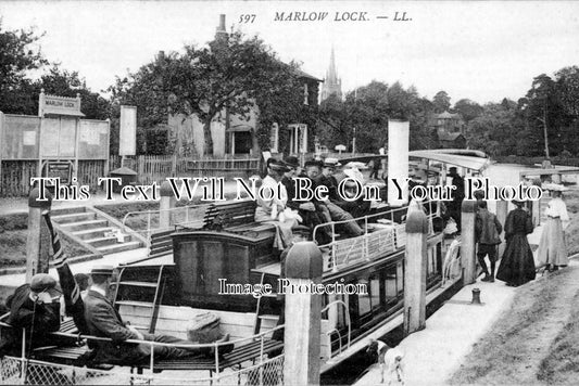 BU 423 - Marlow Lock, Buckinghamshire