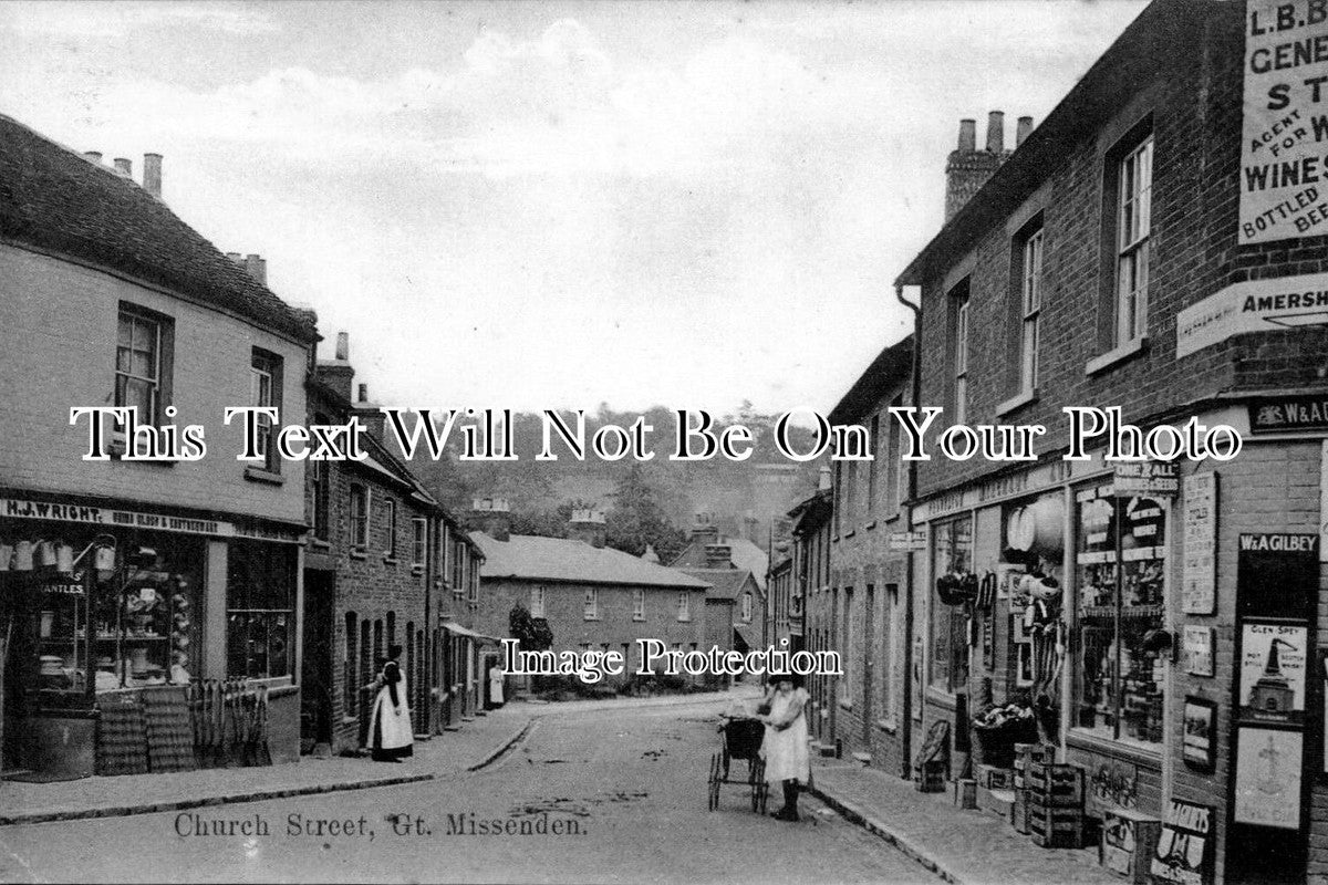 BU 44 - Church Street, Great Missenden, Buckinghamshire c1908