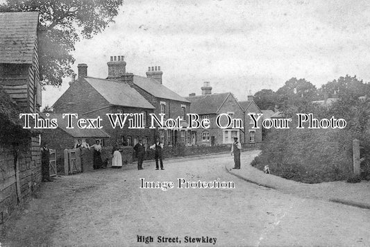 BU 538 - High Street, Stewkley, Buckinghamshire c1906