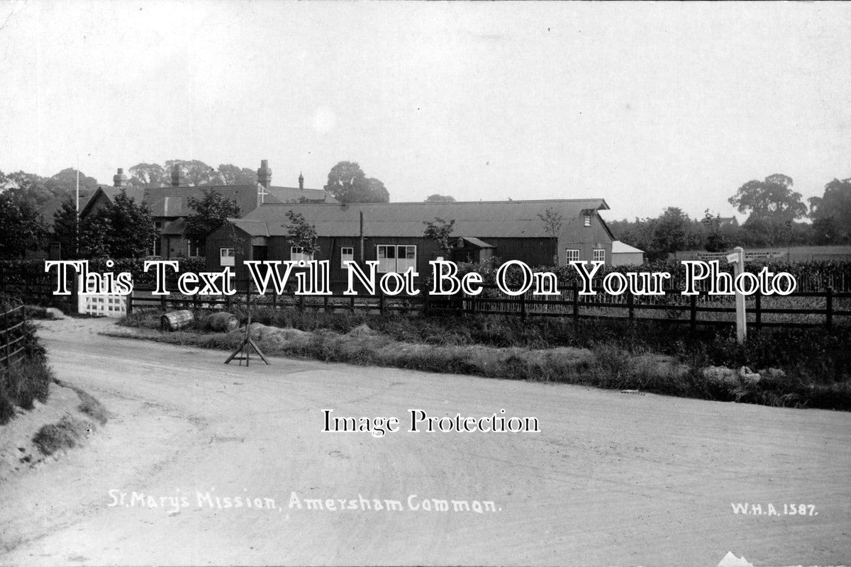 BU 57 - St Mary's Mission, Amersham Common, Buckinhamshire c1916