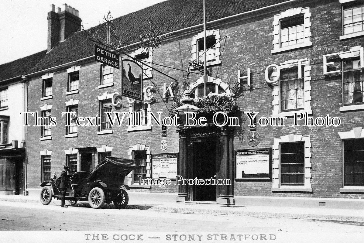 BU 582 - Cock Hotel, Stony Stratford, Buckinghamshire