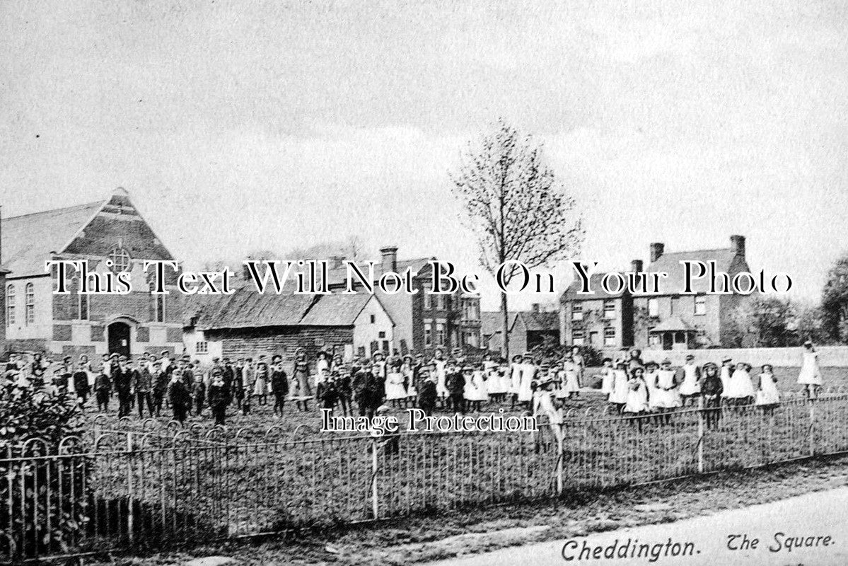 BU 590 - The Square, Cheddington, Buckinghamshire c1910