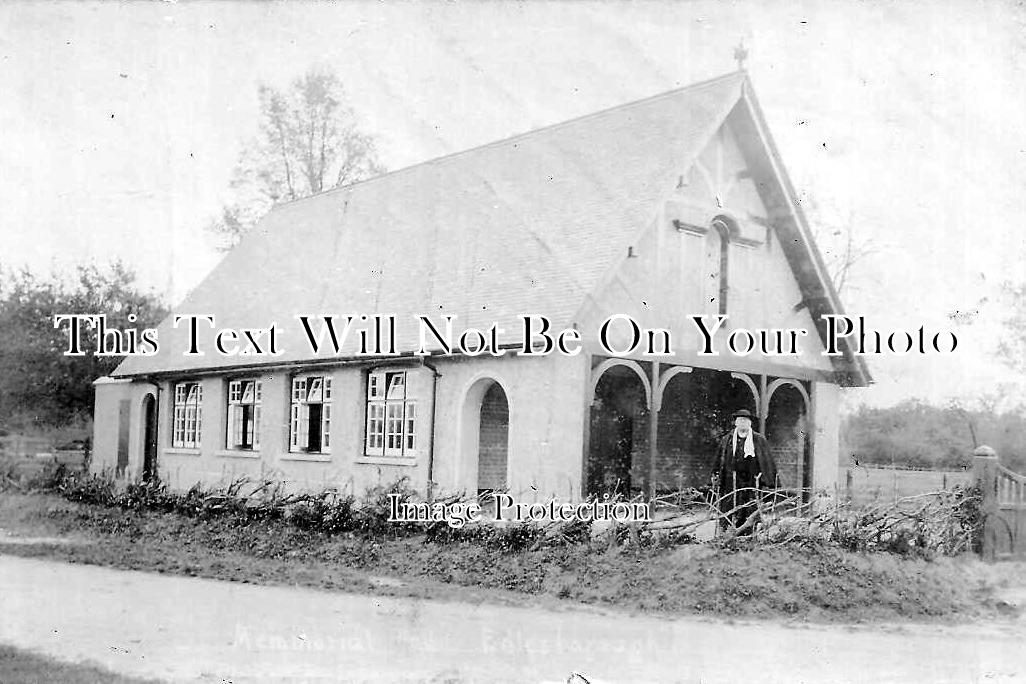 BU 609 - Memorial Hall, Edlesborough, Buckinghamshire – JB Archive