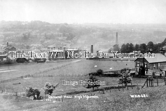 BU 641 - General View, High Wycombe, Buckinghamshire c1916