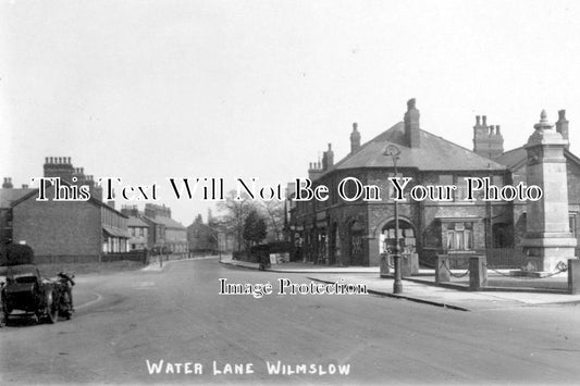 BU 653 - Water Lane & War Memorial, Wilmslow, Cheshire