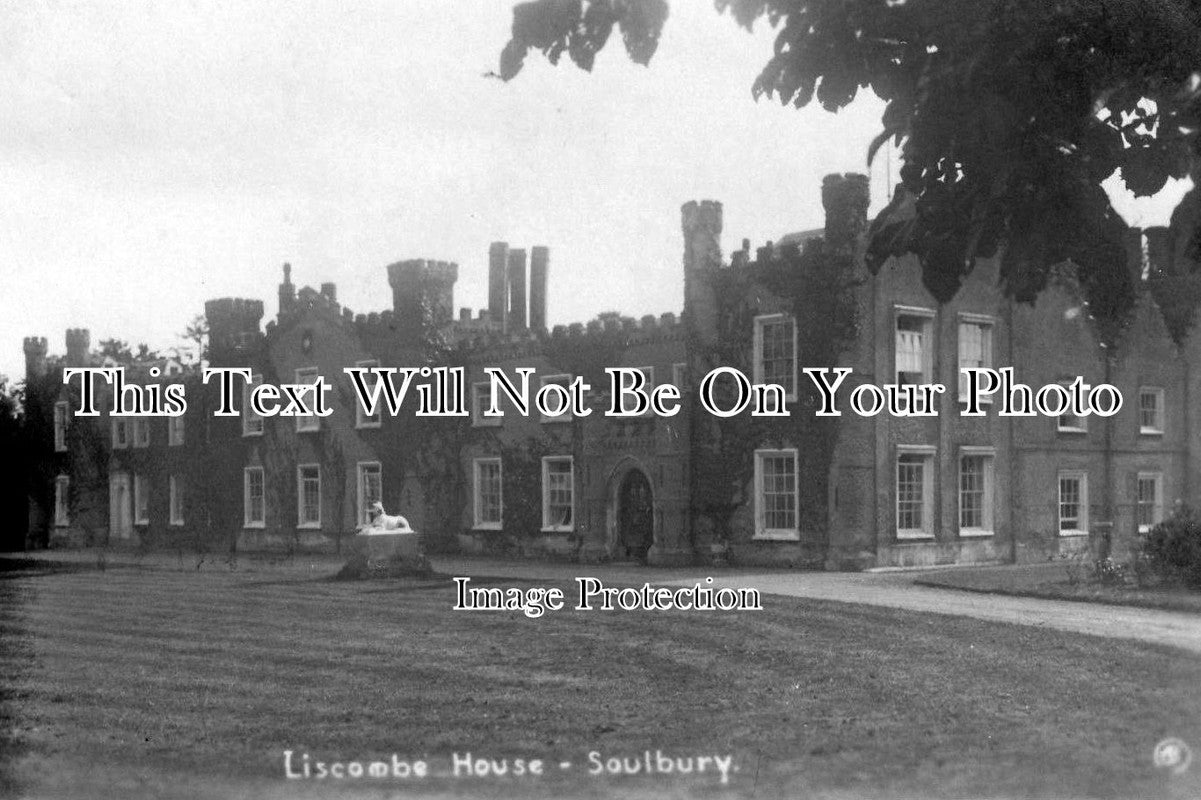 BU 728 - Liscombe House, Soulbury, Buckinghamshire c1928