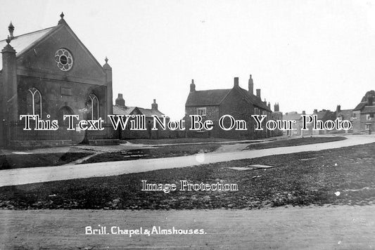 BU 787 - Chapel & Almshouses, Brill, Buckinghamshire c1913