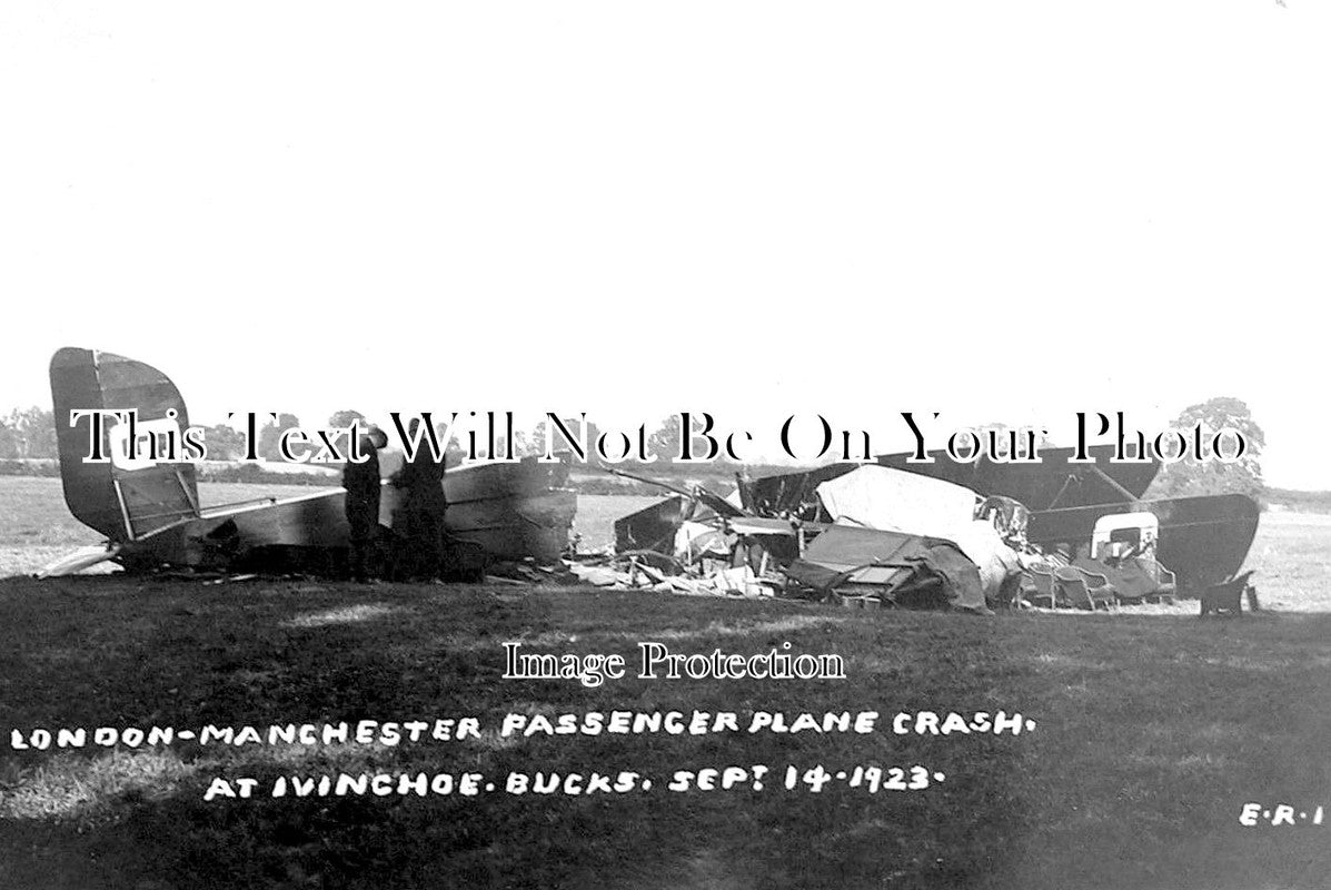 BU 839 - London To Manchester Plane Crash, Ivinghoe, Buckinghamshire 1923