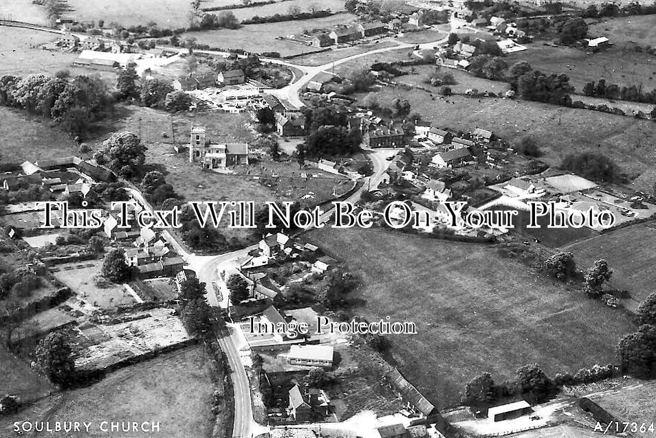 BU 848 - Aerial View Of Soulbury, Buckinghamshire