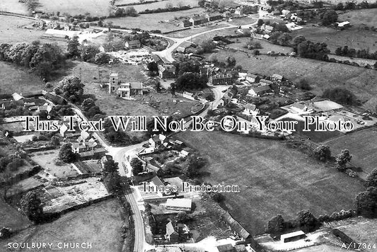 BU 848 - Aerial View Of Soulbury, Buckinghamshire