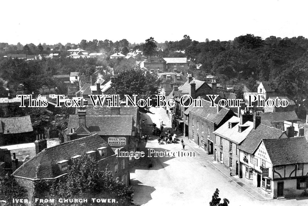 BU 873 - Iver From Church Tower, Buckinghamshire c1913