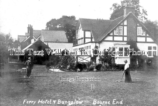 BU 880 - Ferry Hotel & Bungalow, Bourne End, Buckinghamshire